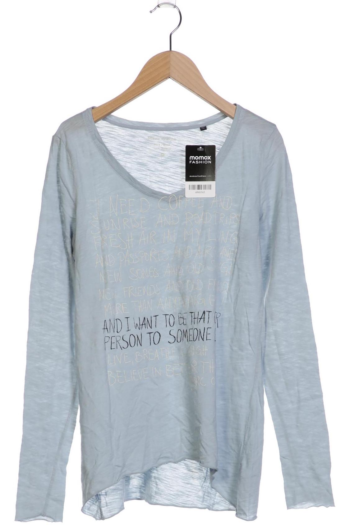 

Marc O Polo Damen Langarmshirt, blau, Gr. 34