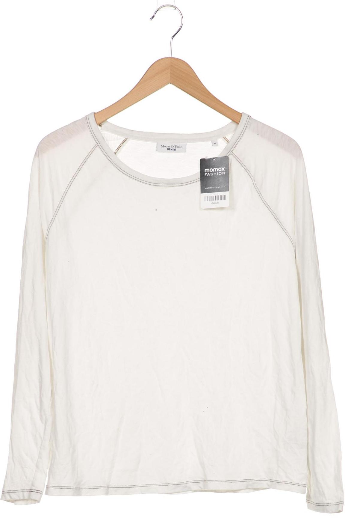 

Marc O Polo Damen Langarmshirt, weiß