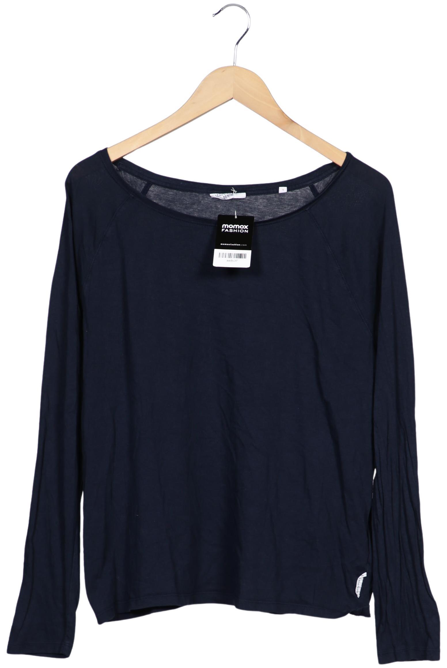 

Marc O Polo Damen Langarmshirt, marineblau, Gr. 42