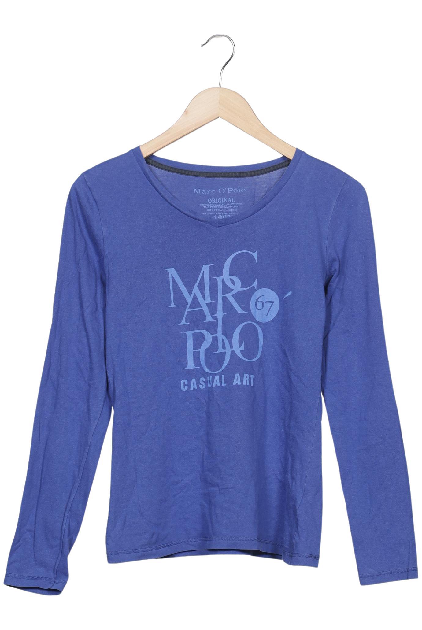 

Marc O Polo Damen Langarmshirt, blau, Gr. 36