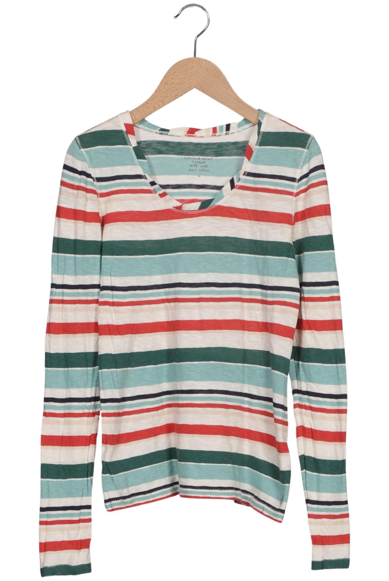 

Marc O Polo Damen Langarmshirt, türkis, Gr. 38