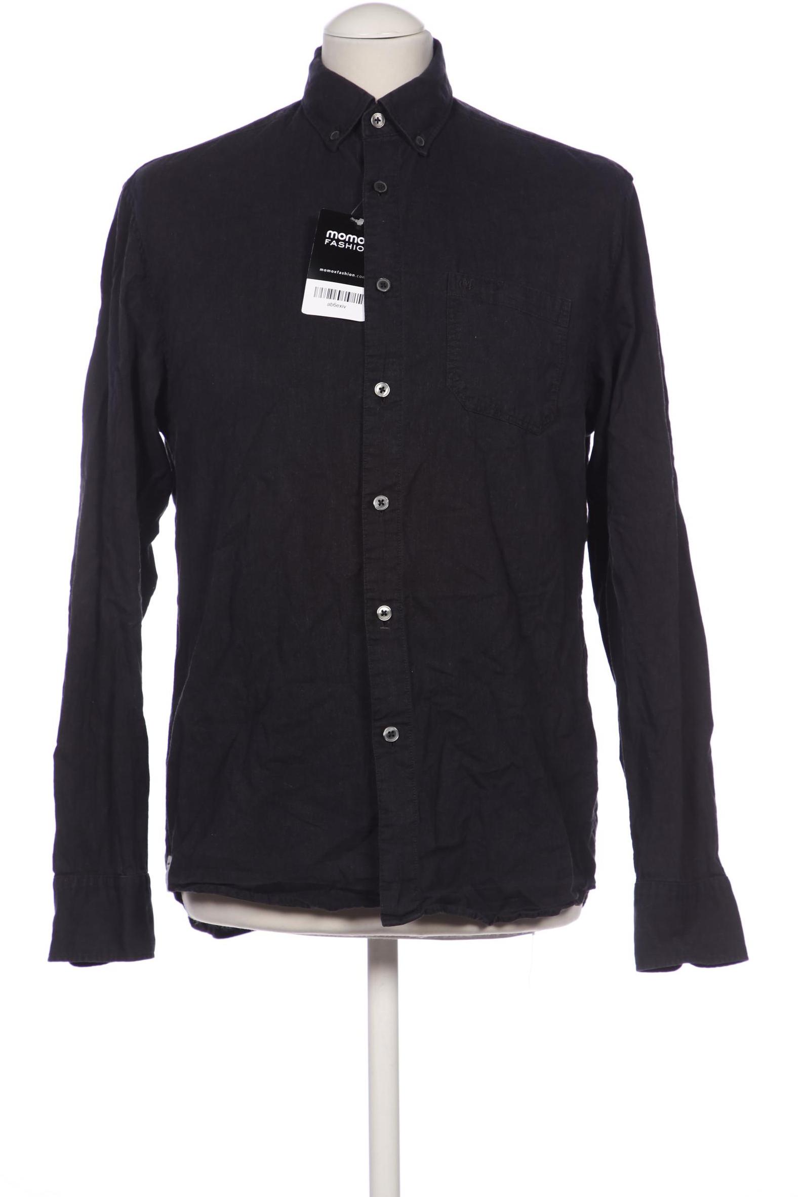

Marc O Polo Herren Hemd, schwarz, Gr. 46