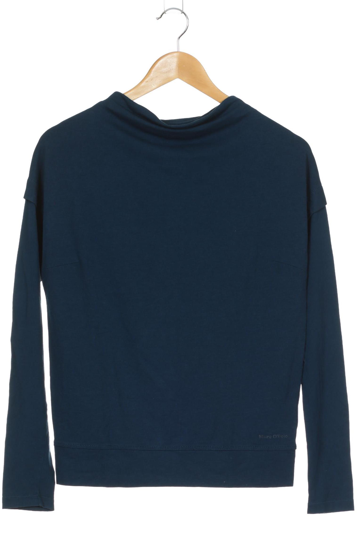 

Marc O Polo Damen Langarmshirt, blau, Gr. 34