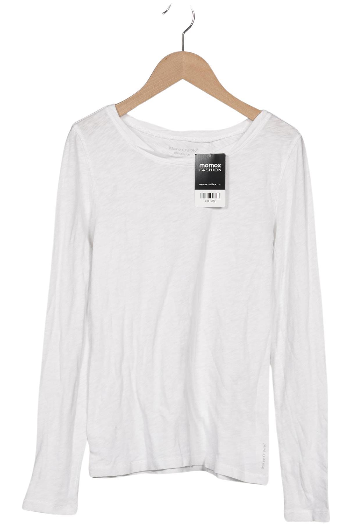 

Marc O Polo Damen Langarmshirt, weiß, Gr. 38