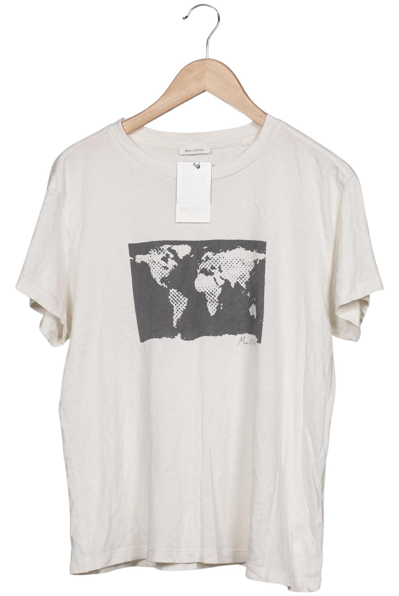 

Marc O Polo Damen T-Shirt, cremeweiß, Gr. 38