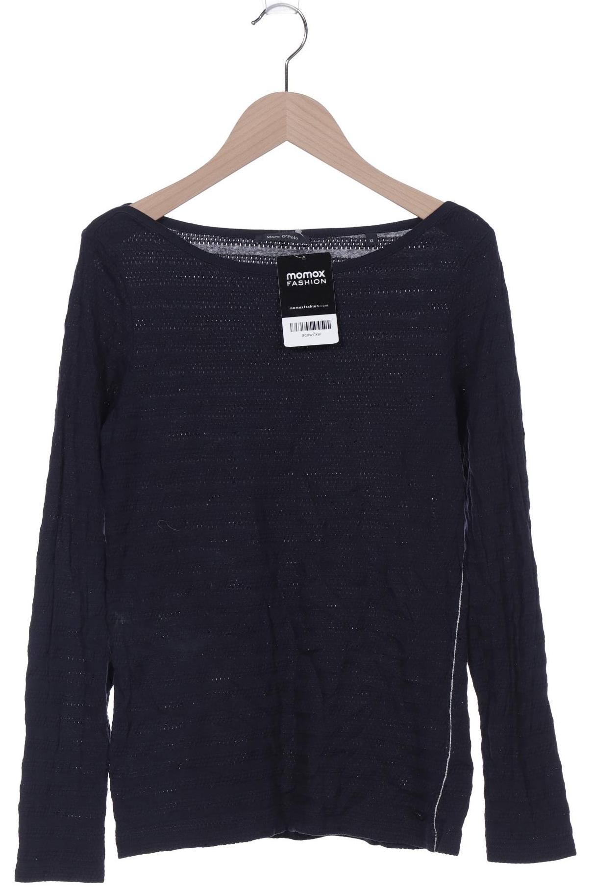 

Marc O Polo Damen Langarmshirt, marineblau, Gr. 34