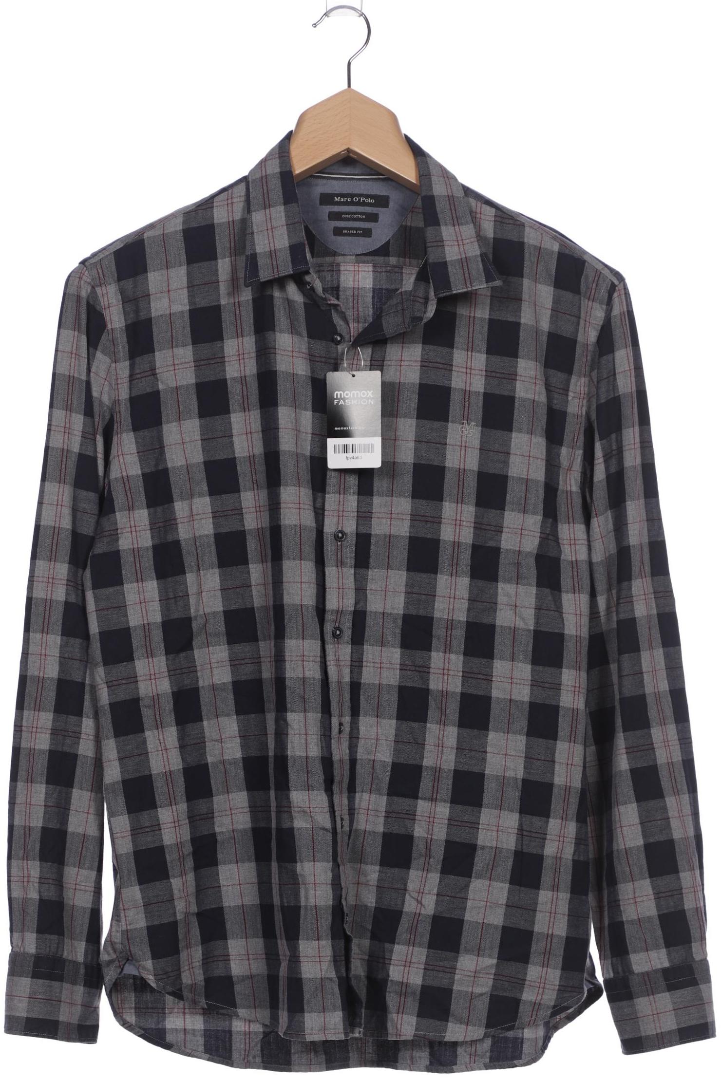 

Marc O Polo Herren Hemd, marineblau, Gr. 56