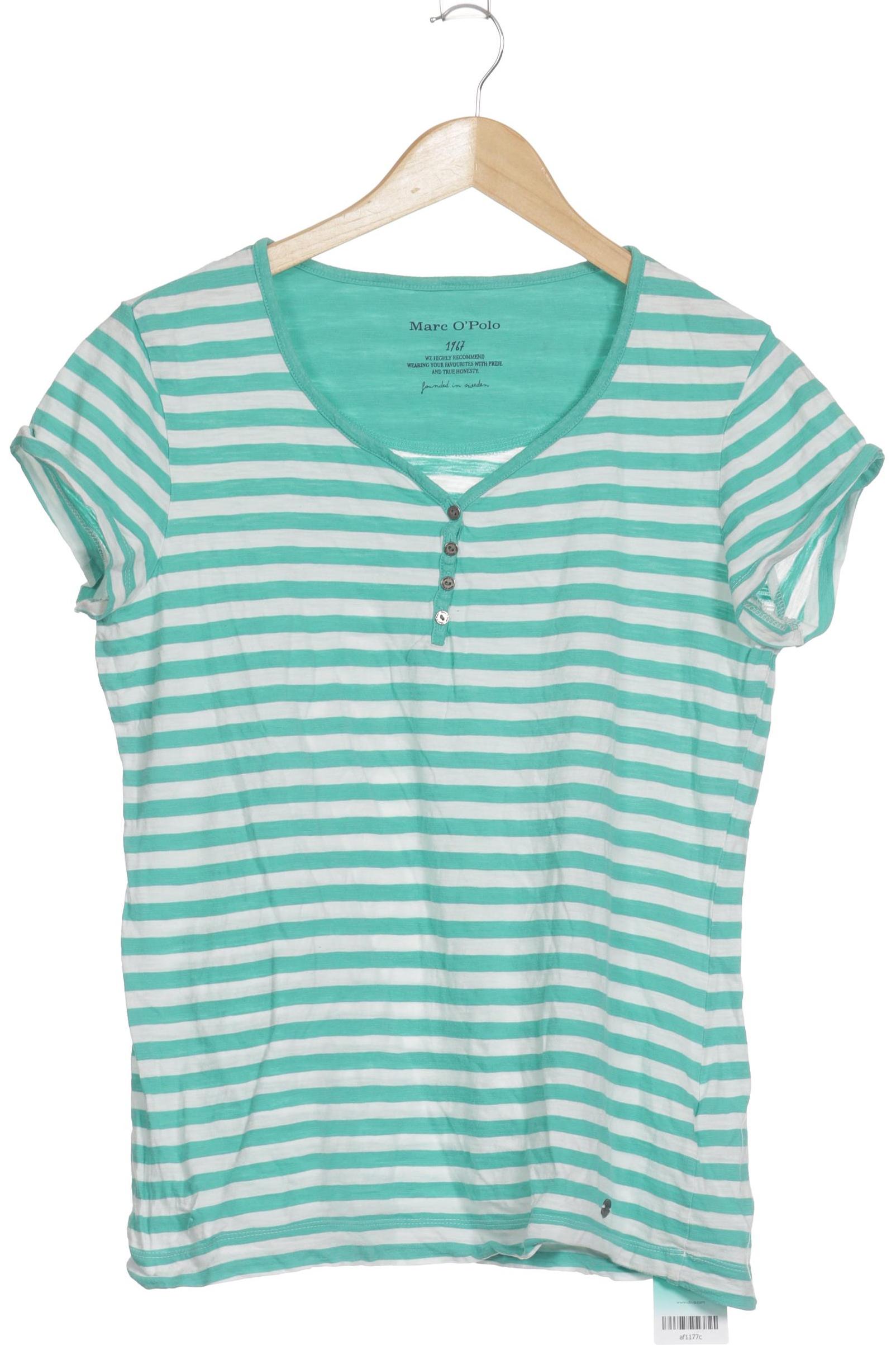 

Marc O Polo Damen T-Shirt, türkis, Gr. 40