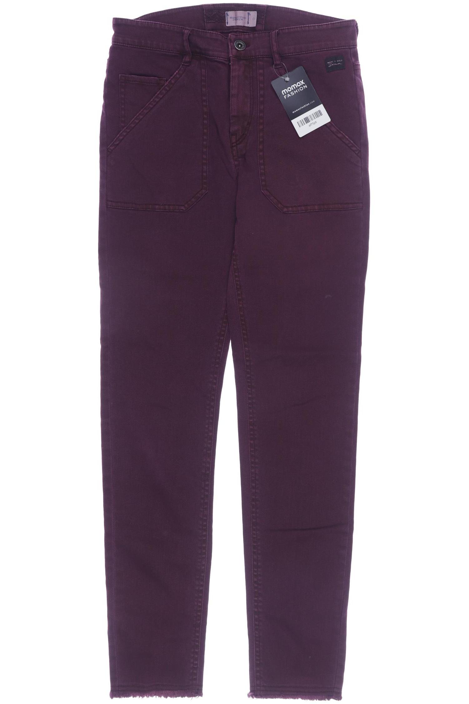 

Marc O Polo Damen Jeans, bordeaux, Gr. 25
