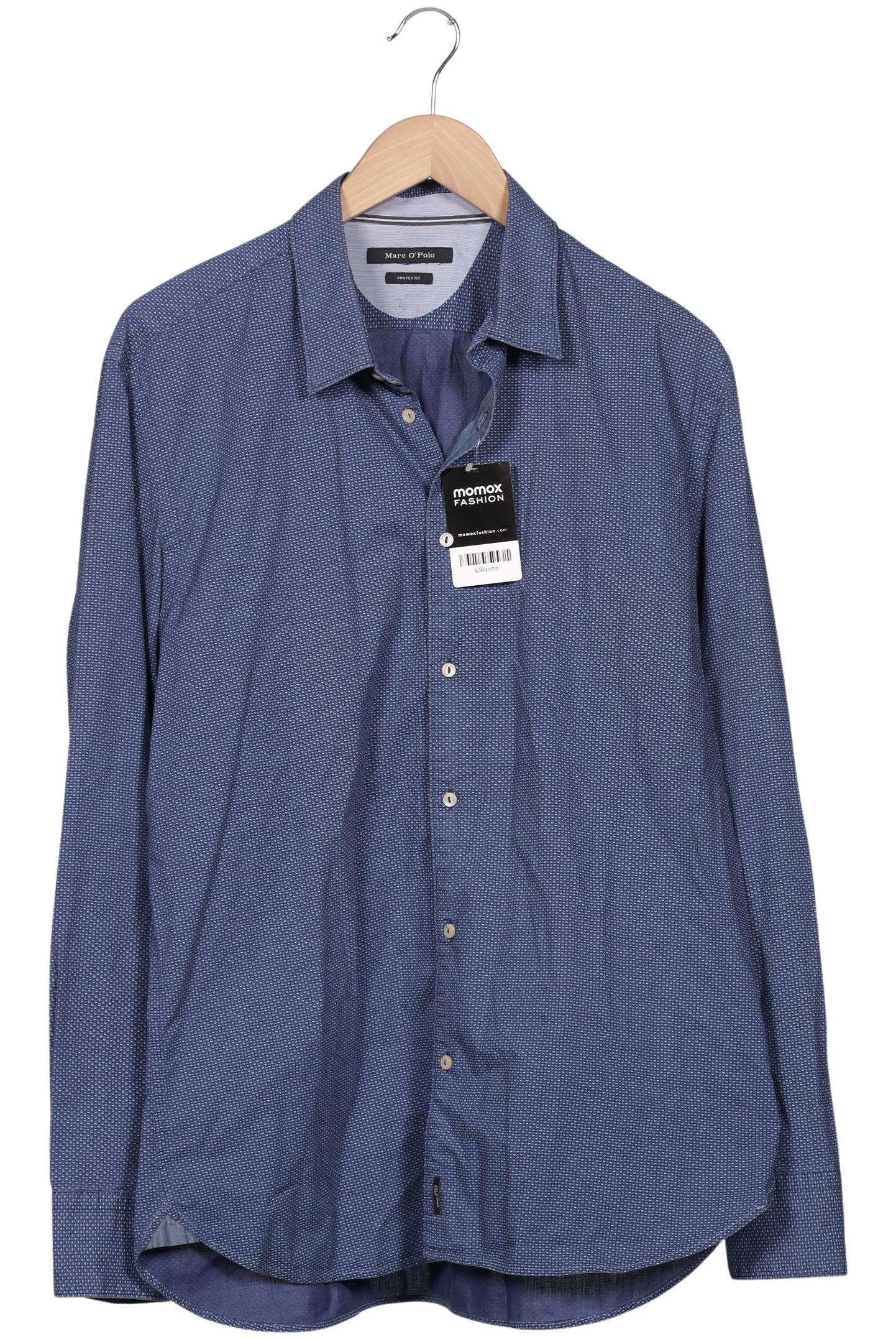 

Marc O Polo Herren Hemd, marineblau, Gr. 56