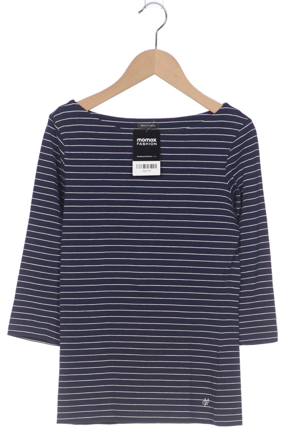 

Marc O Polo Damen Langarmshirt, marineblau, Gr. 34
