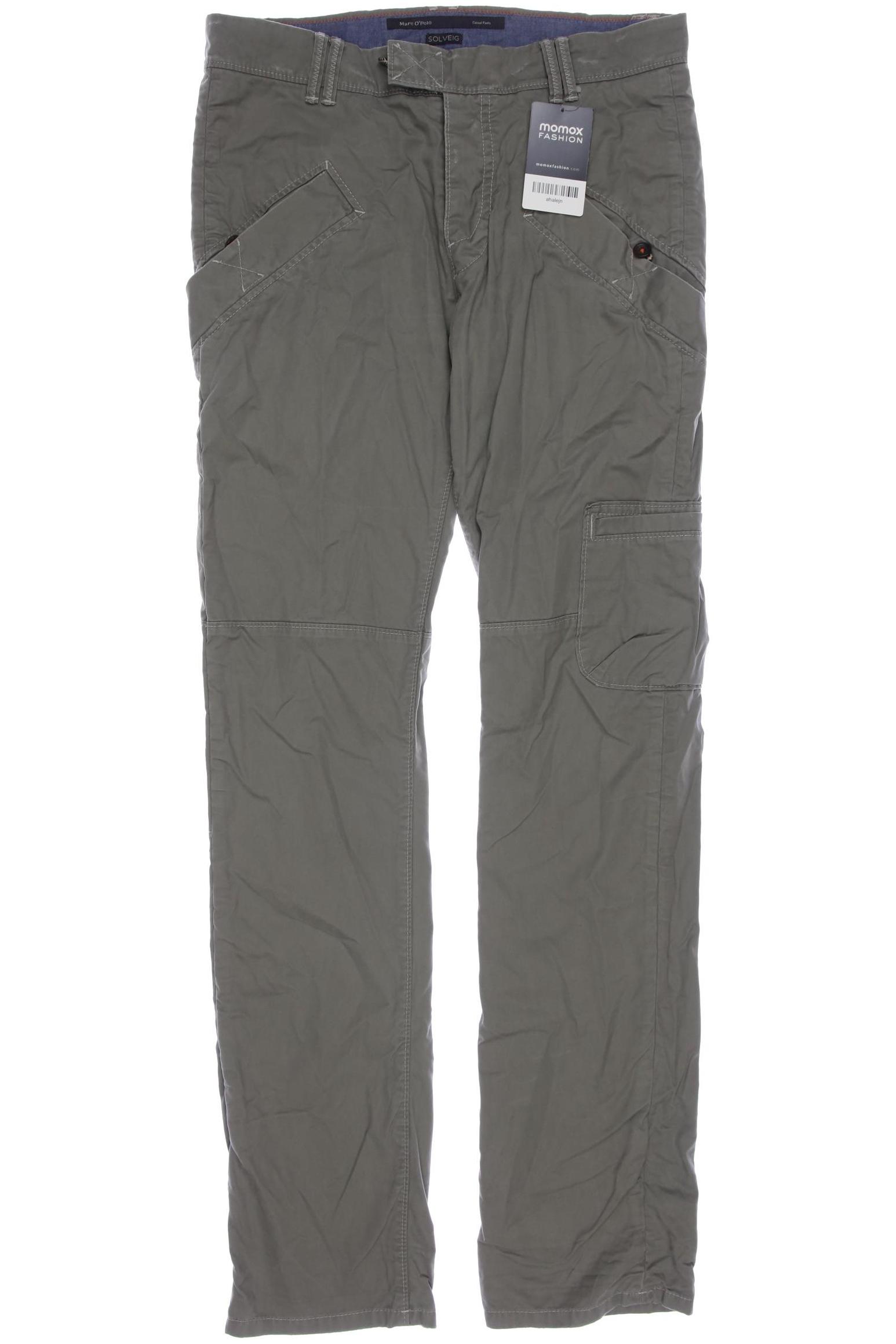 

Marc O Polo Damen Stoffhose, grün, Gr. 31