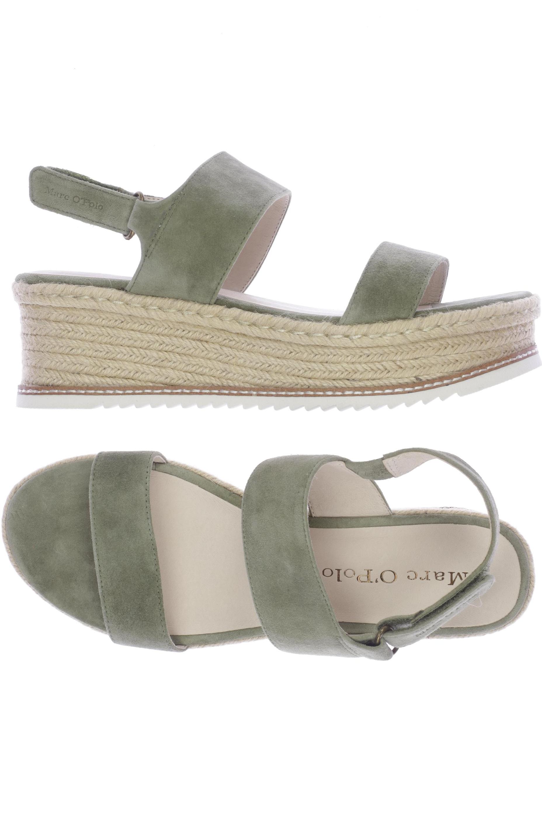

Marc O Polo Damen Sandale, grün, Gr. 40