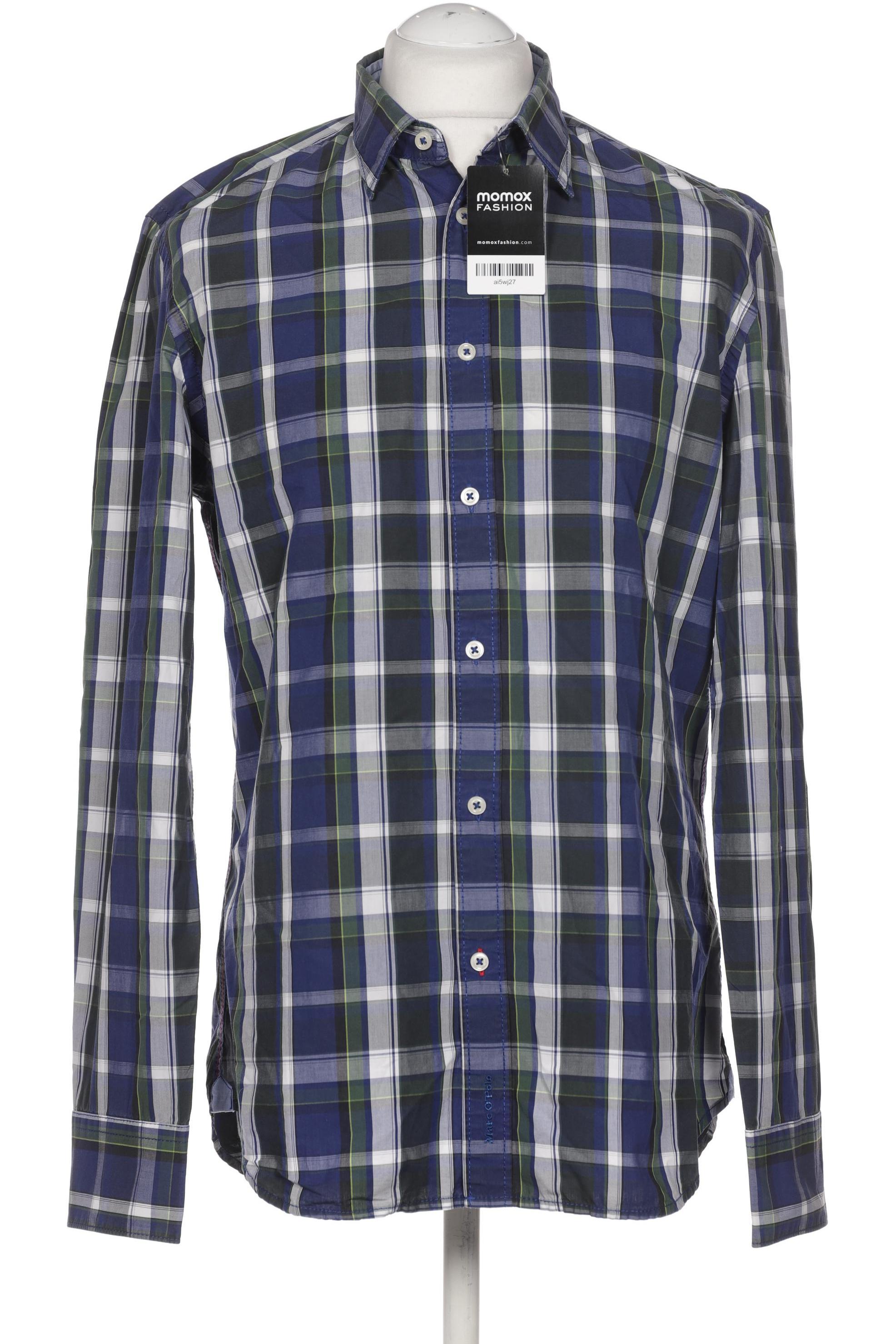 

Marc O Polo Herren Hemd, marineblau, Gr. 52