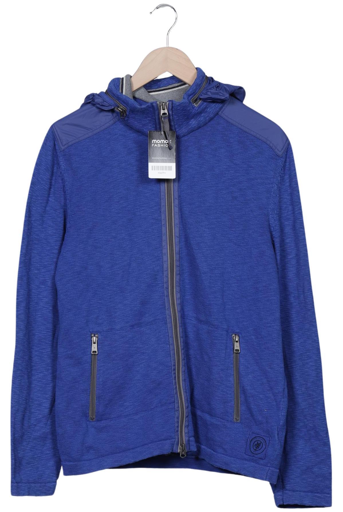 

Marc O Polo Herren Strickjacke, blau, Gr. 52