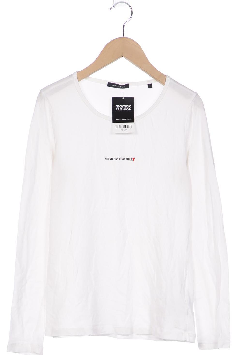 

Marc O Polo Damen Langarmshirt, weiß