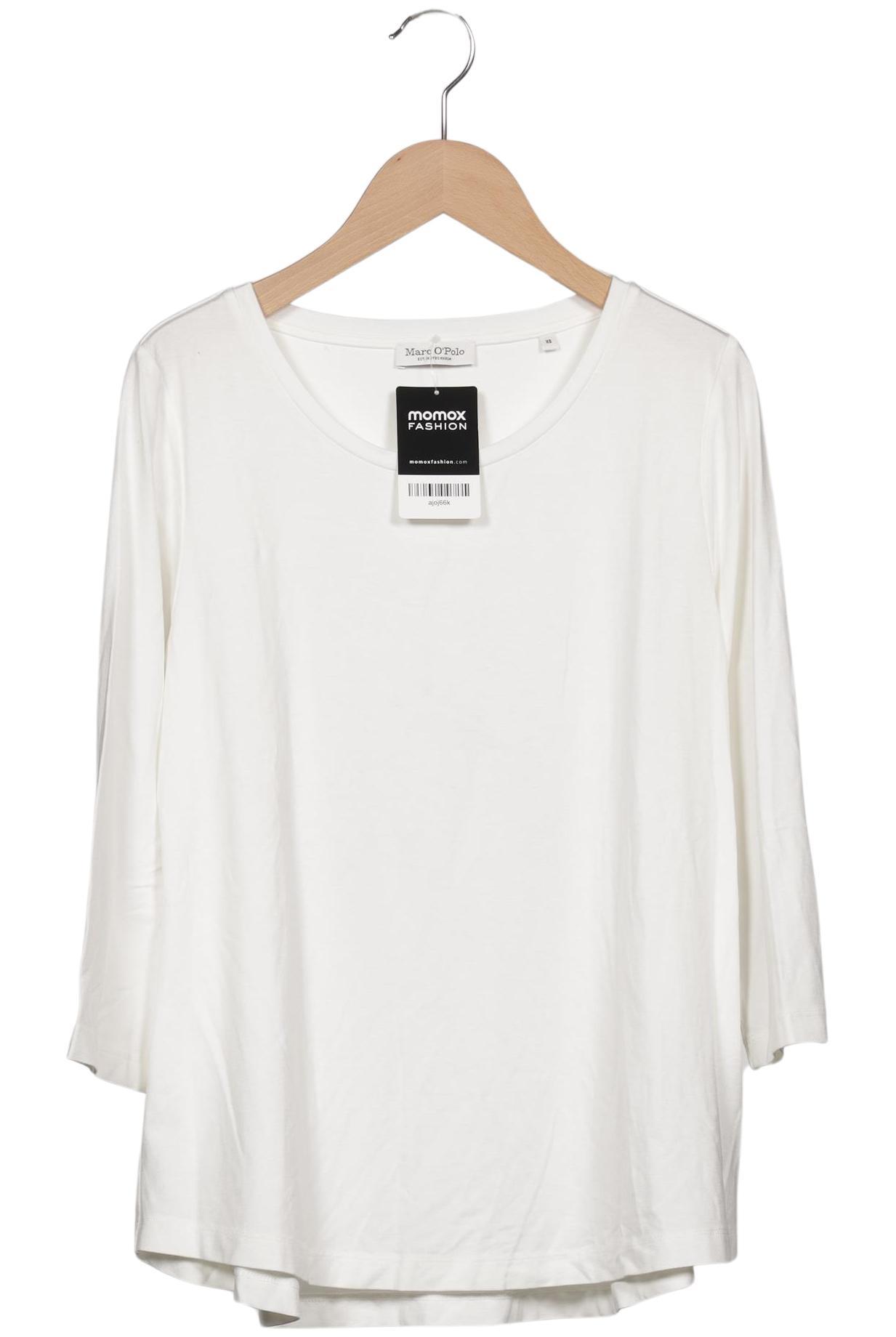 

Marc O Polo Damen Langarmshirt, weiß, Gr. 34