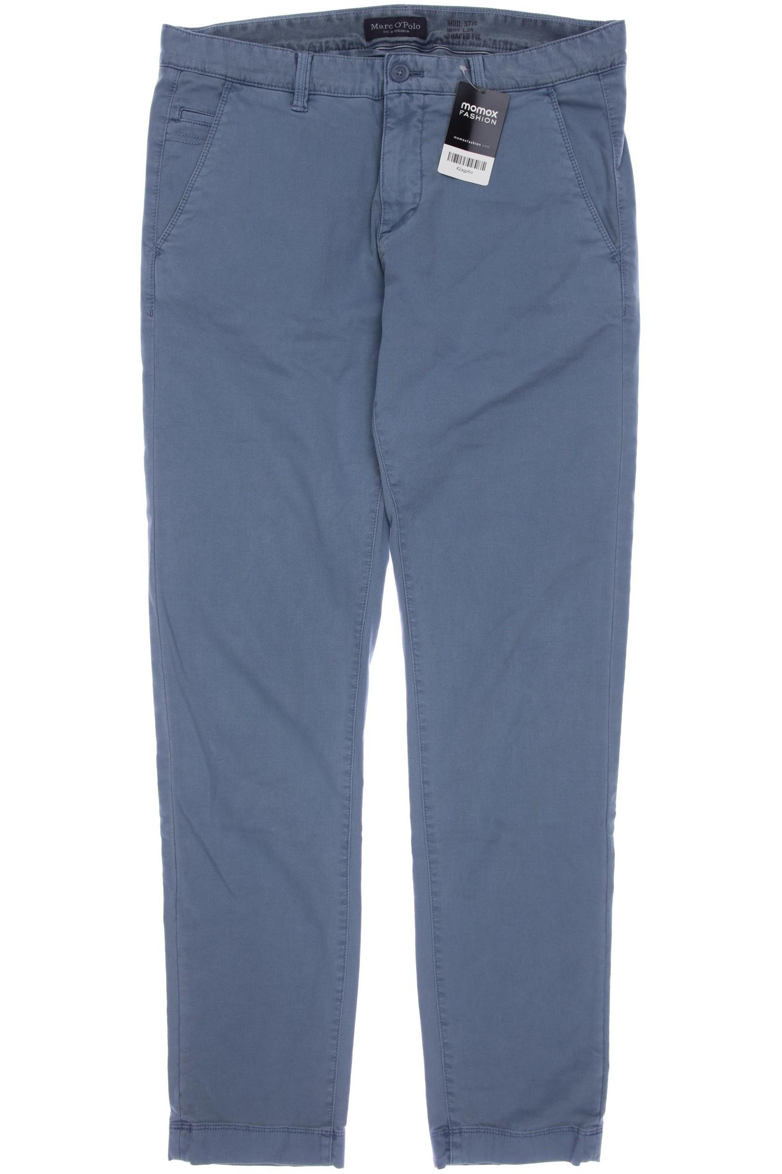 

Marc O Polo Herren Stoffhose, blau, Gr. 32