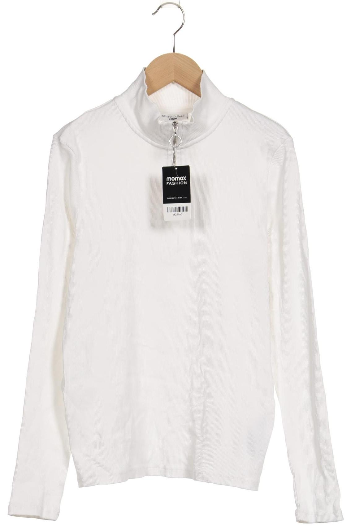 

Marc O Polo Damen Langarmshirt, weiß, Gr. 38