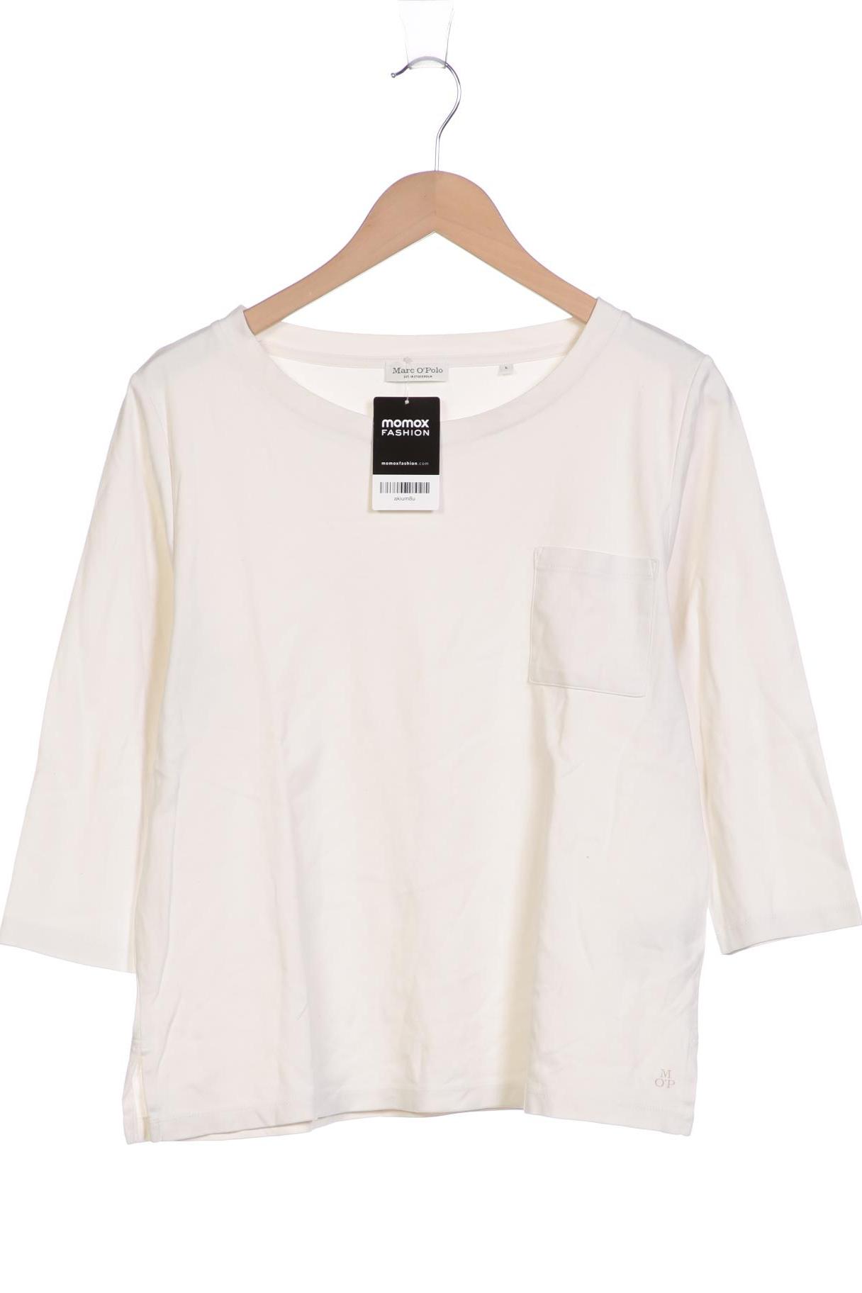 

Marc O Polo Damen Langarmshirt, weiß