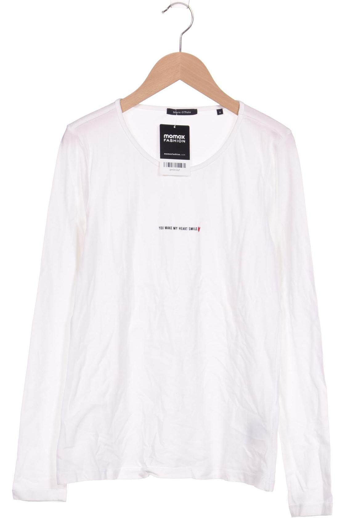 

Marc O Polo Damen Langarmshirt, weiß