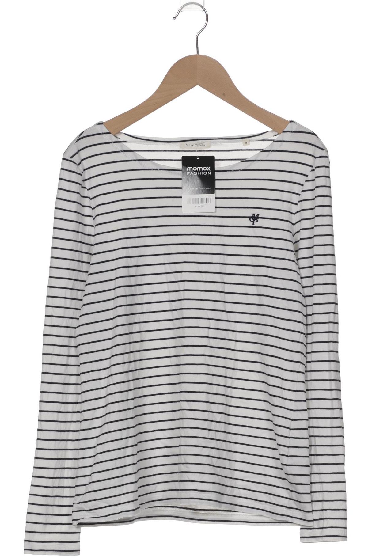 

Marc O Polo Damen Langarmshirt, weiß, Gr. 38