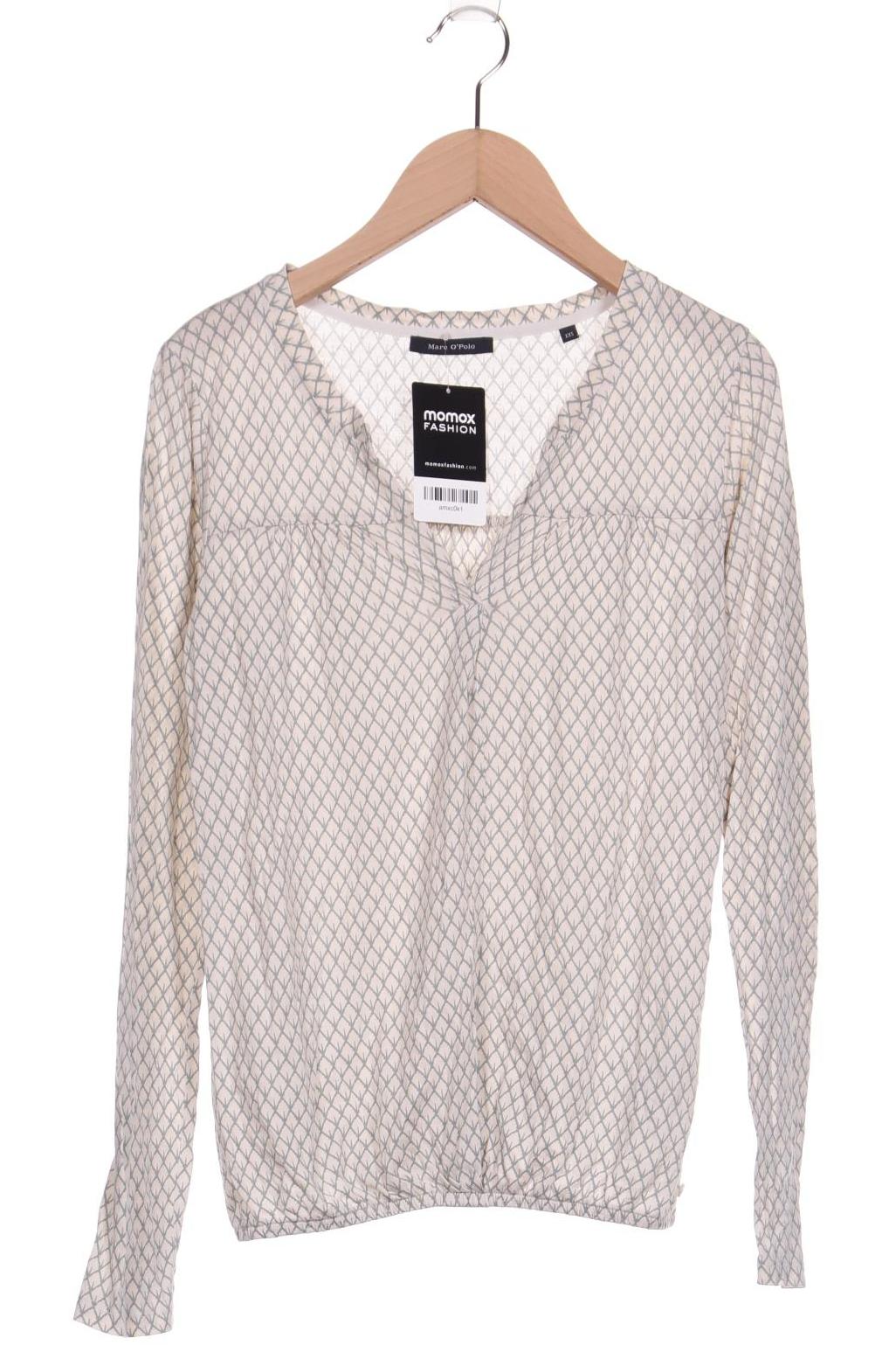 

Marc O Polo Damen Langarmshirt, cremeweiß