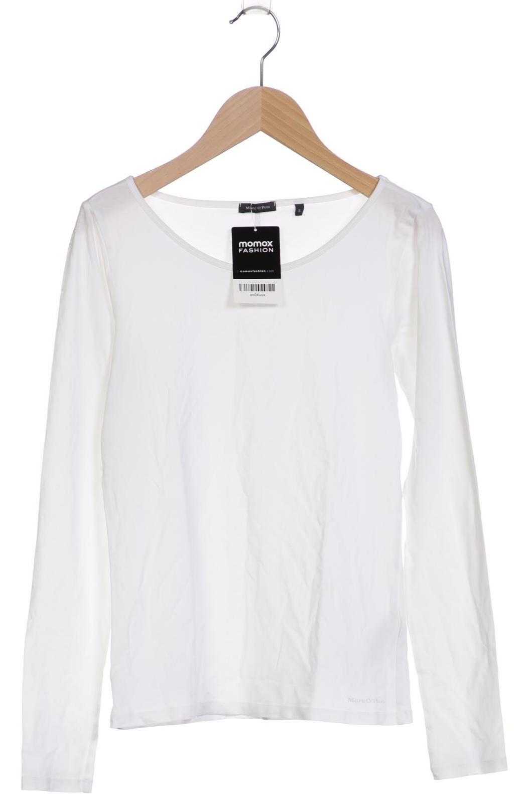 

Marc O Polo Damen Langarmshirt, weiß, Gr. 36