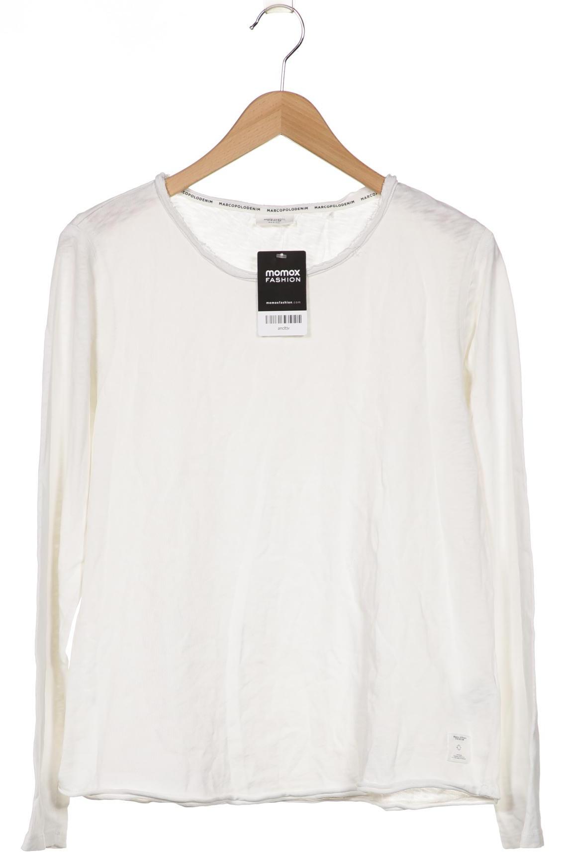

Marc O Polo Damen Langarmshirt, weiß, Gr. 38