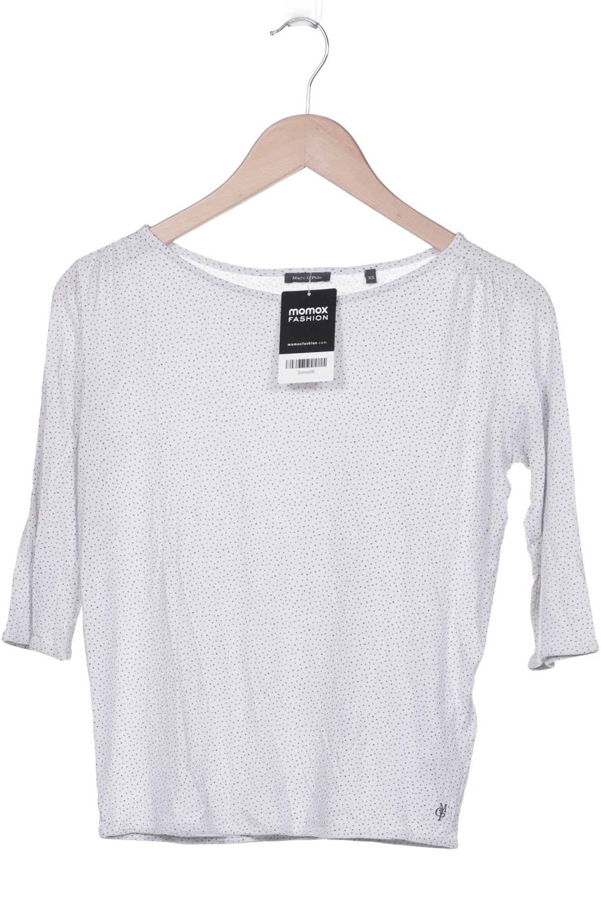

Marc O Polo Damen Langarmshirt, weiß, Gr. 34