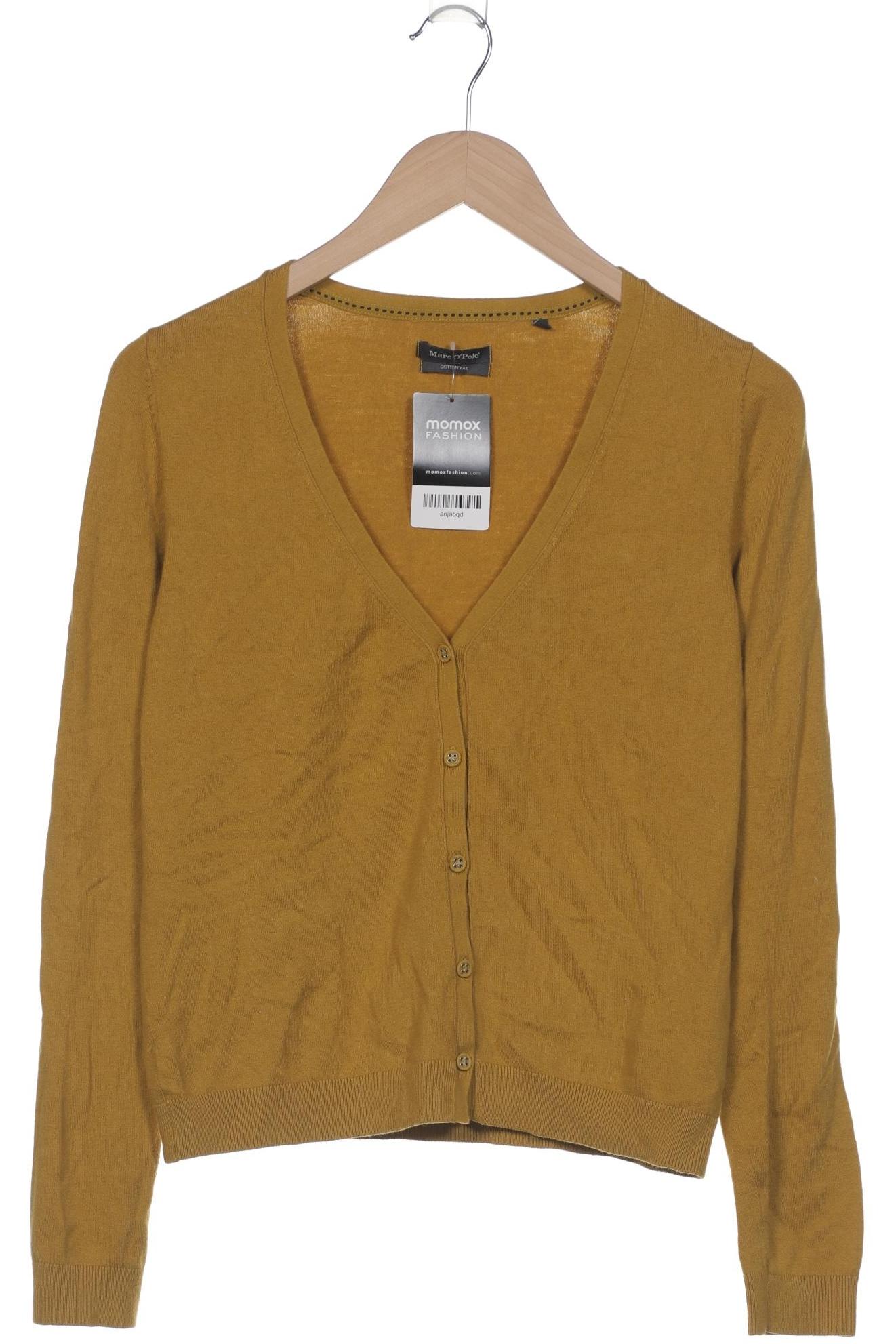 

Marc O Polo Damen Strickjacke, gelb, Gr. 36