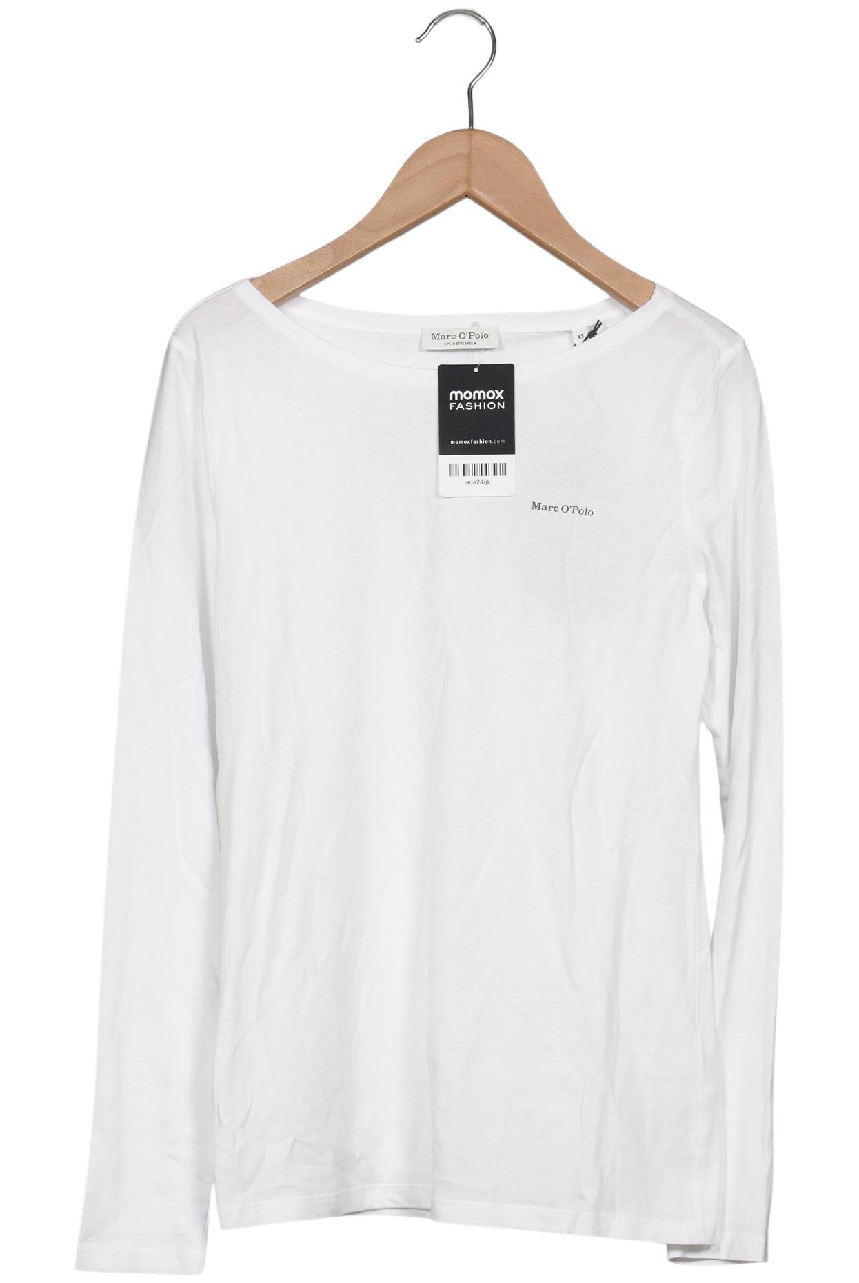 

Marc O Polo Damen Langarmshirt, weiß, Gr. 34