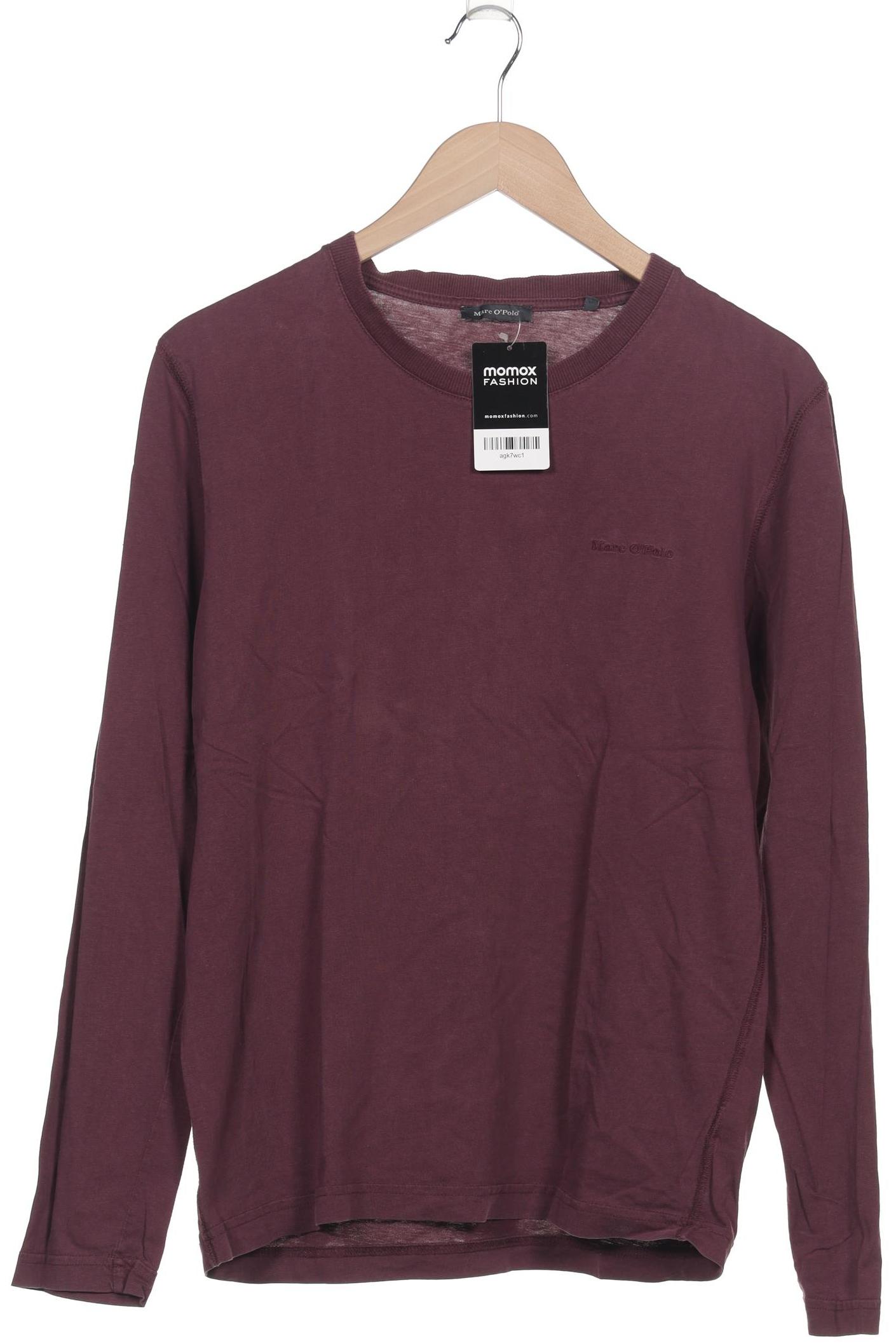 Thumbnail - Marc O Polo Herren Langarmshirt, bordeaux, Gr. 46