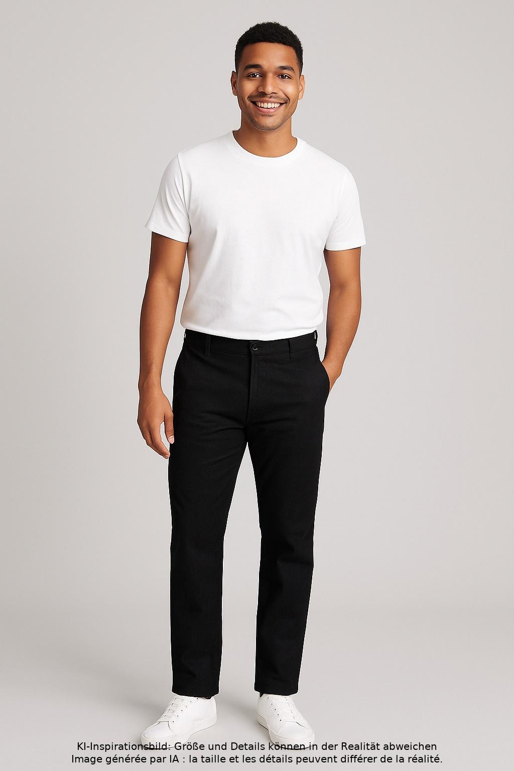 

Marc O Polo Herren Stoffhose, schwarz, Gr. 36