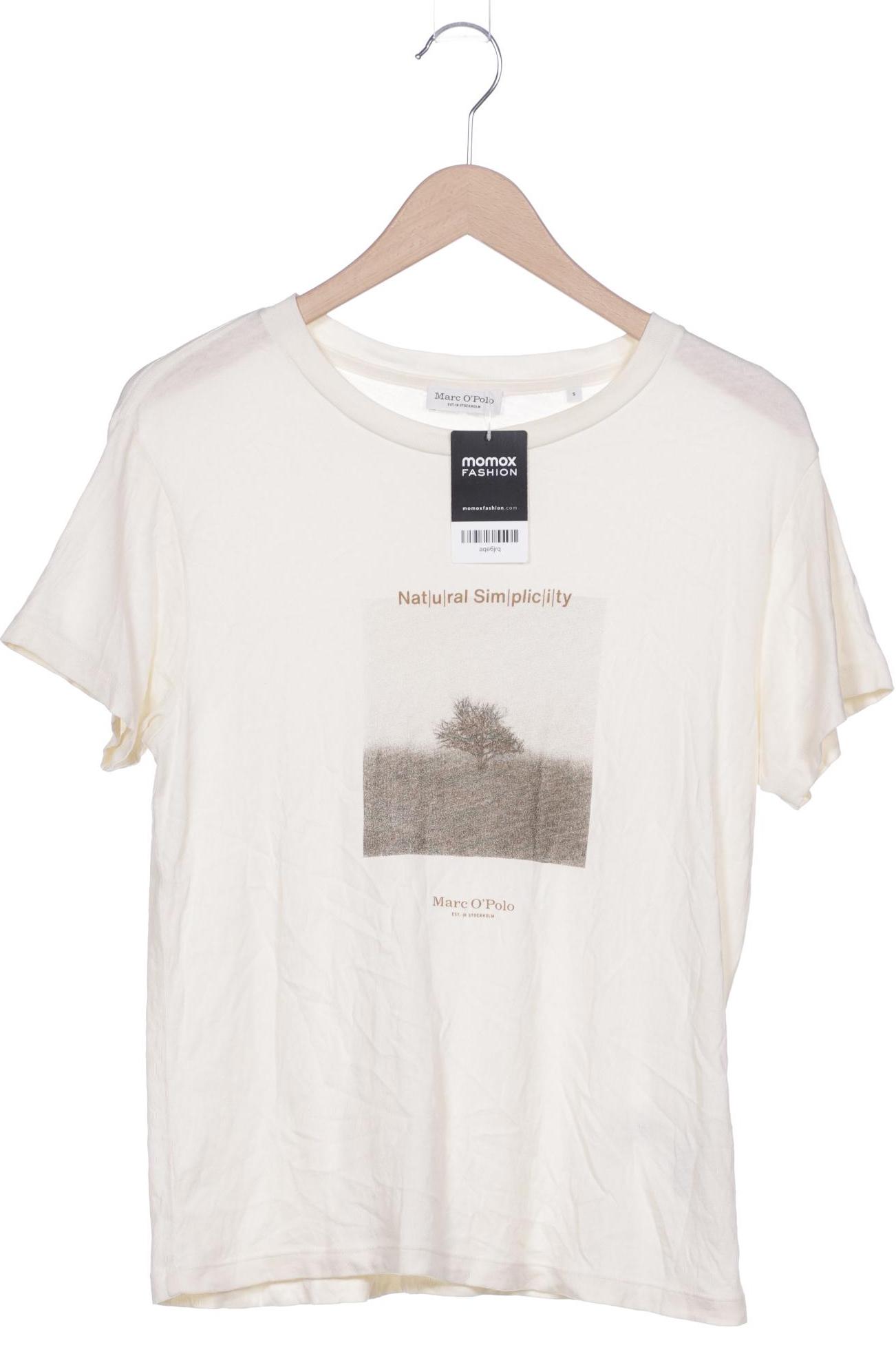 

Marc O Polo Damen T-Shirt, cremeweiß, Gr. 36
