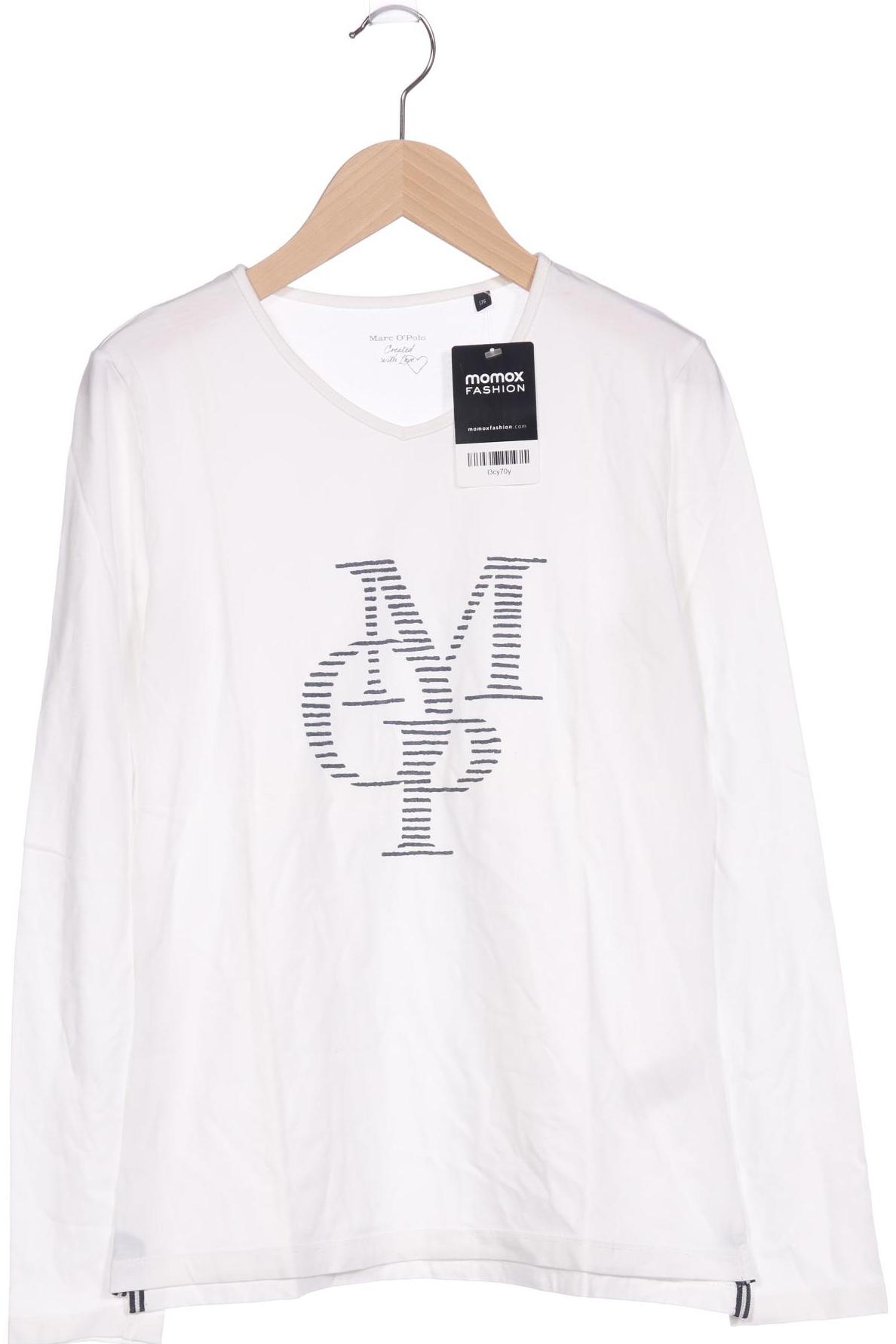 

Marc O Polo Damen Langarmshirt, weiß, Gr. 176