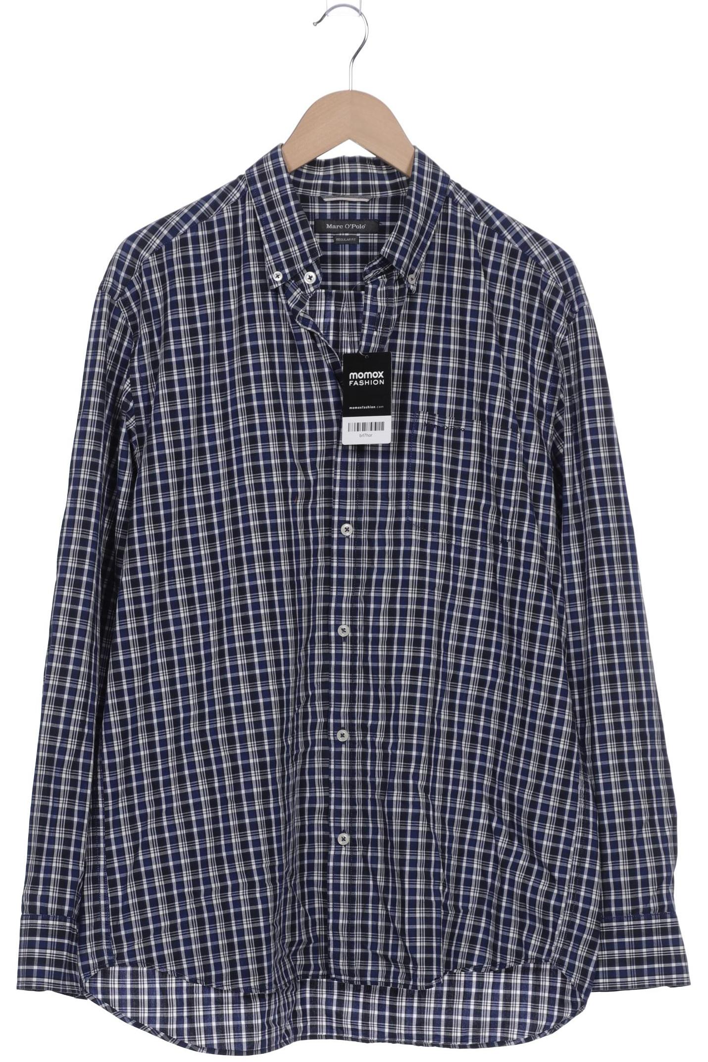 

Marc O Polo Herren Hemd, marineblau, Gr. 56
