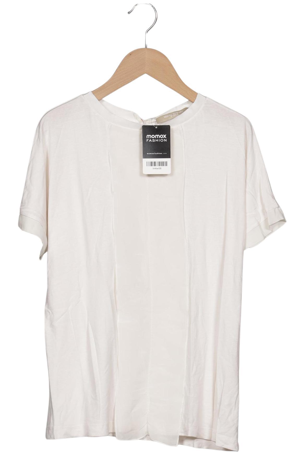 

Marc O Polo Damen T-Shirt, cremeweiß, Gr. 38