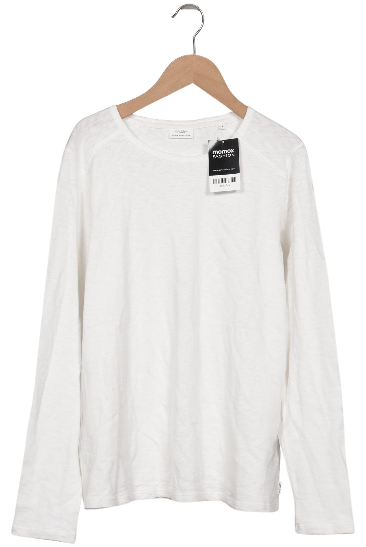 

Marc O Polo Damen Langarmshirt, weiß, Gr. 38