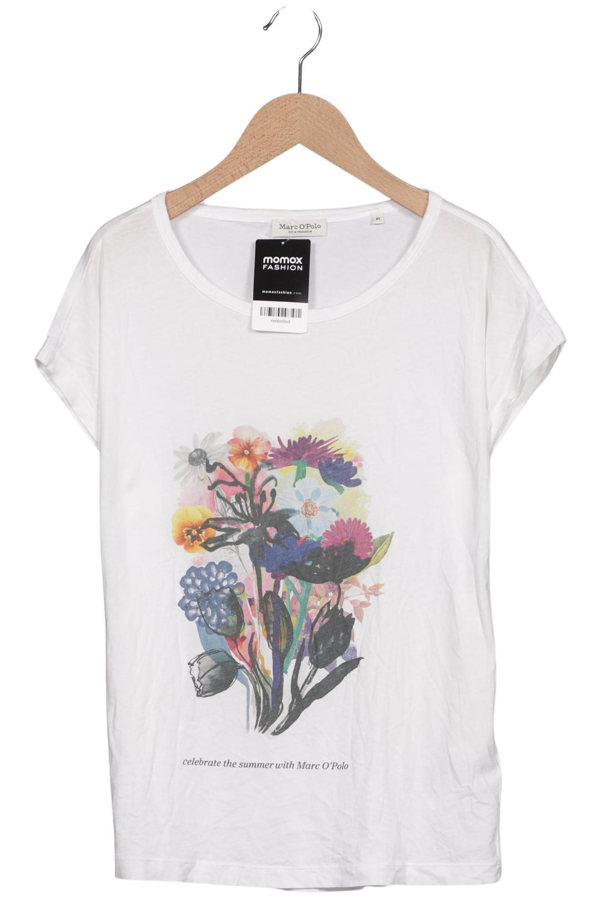 

Marc O Polo Damen Langarmshirt, weiß, Gr. 36