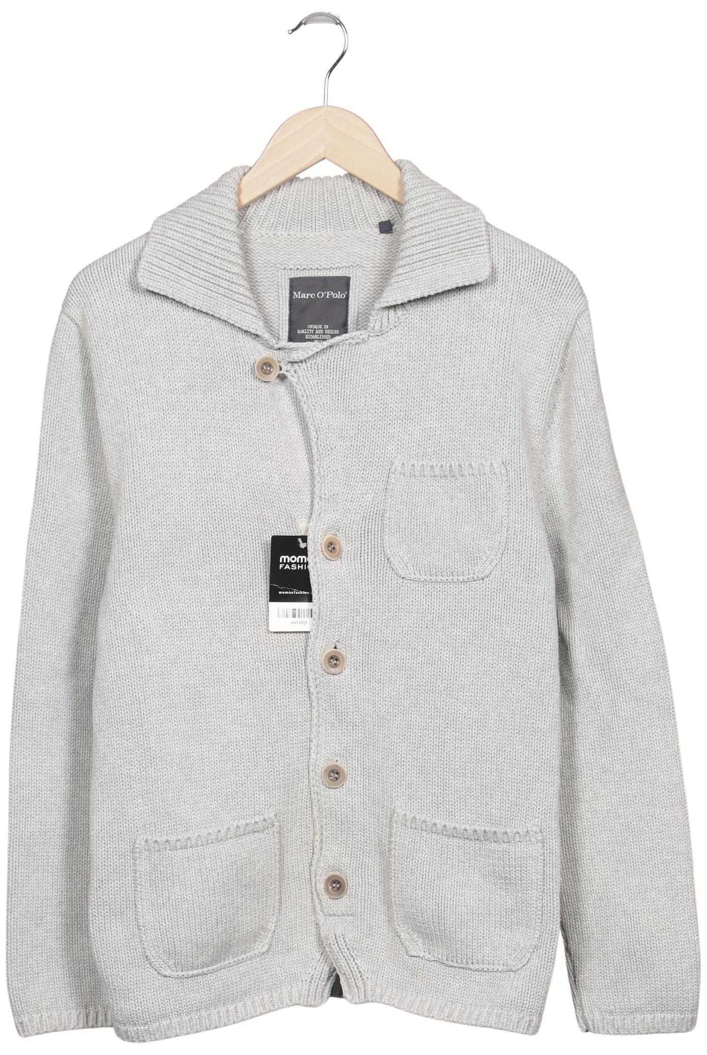 

Marc O Polo Herren Strickjacke, grau, Gr. 48