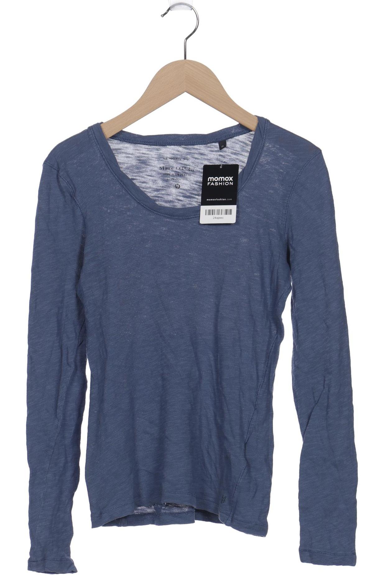 

Marc O Polo Damen Langarmshirt, blau, Gr. 34