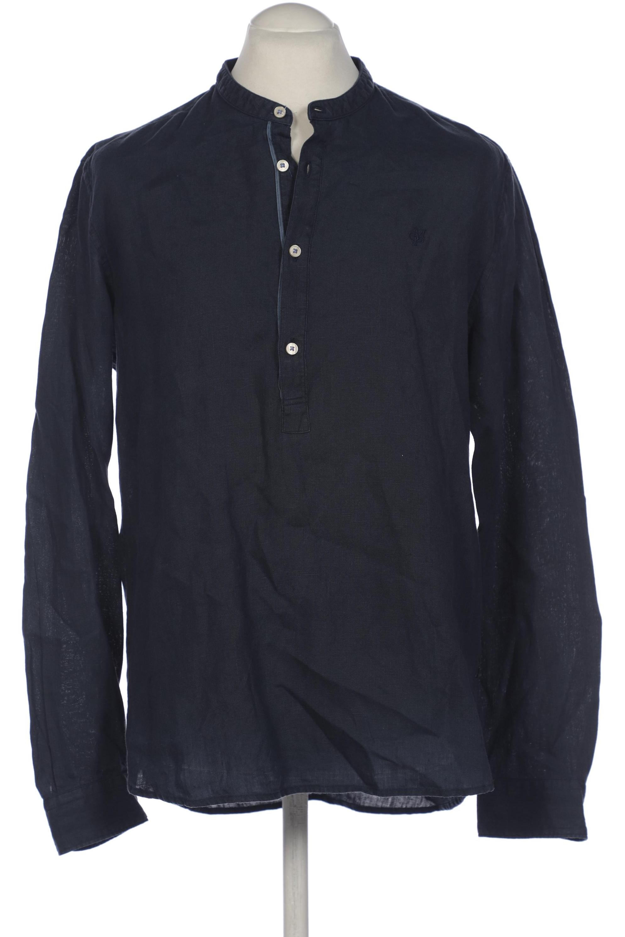 

Marc O Polo Herren Hemd, marineblau, Gr. 52