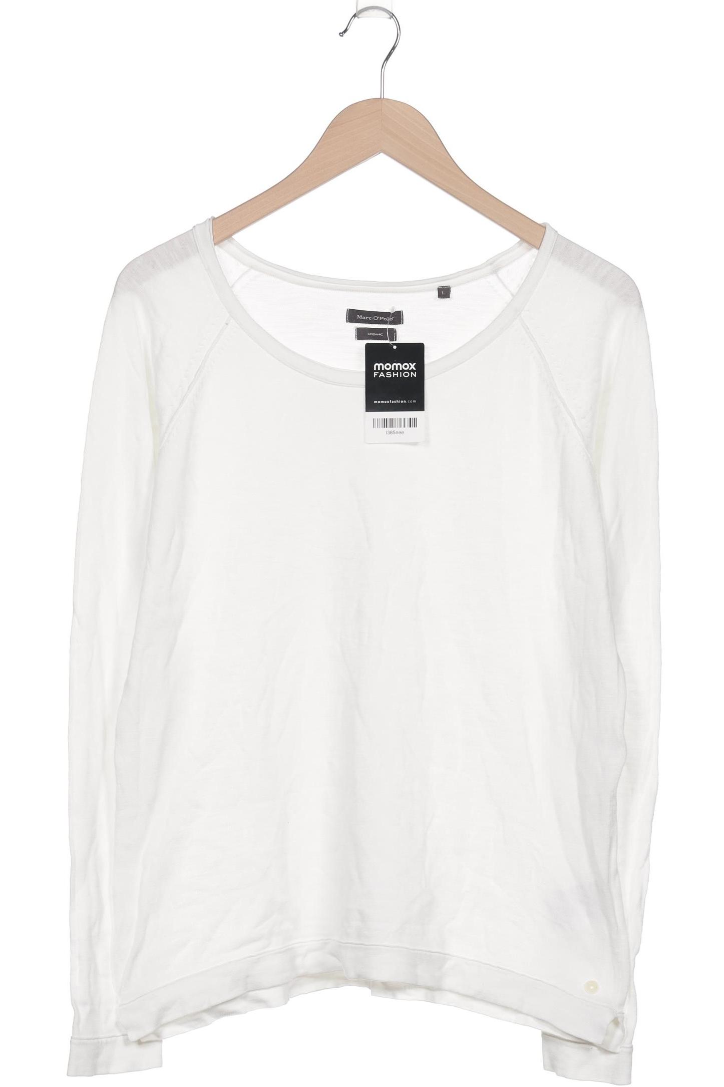 

Marc O Polo Damen Langarmshirt, weiß, Gr. 42
