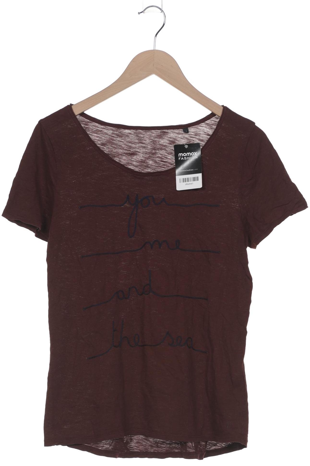 

Marc O Polo Damen T-Shirt, bordeaux, Gr. 36