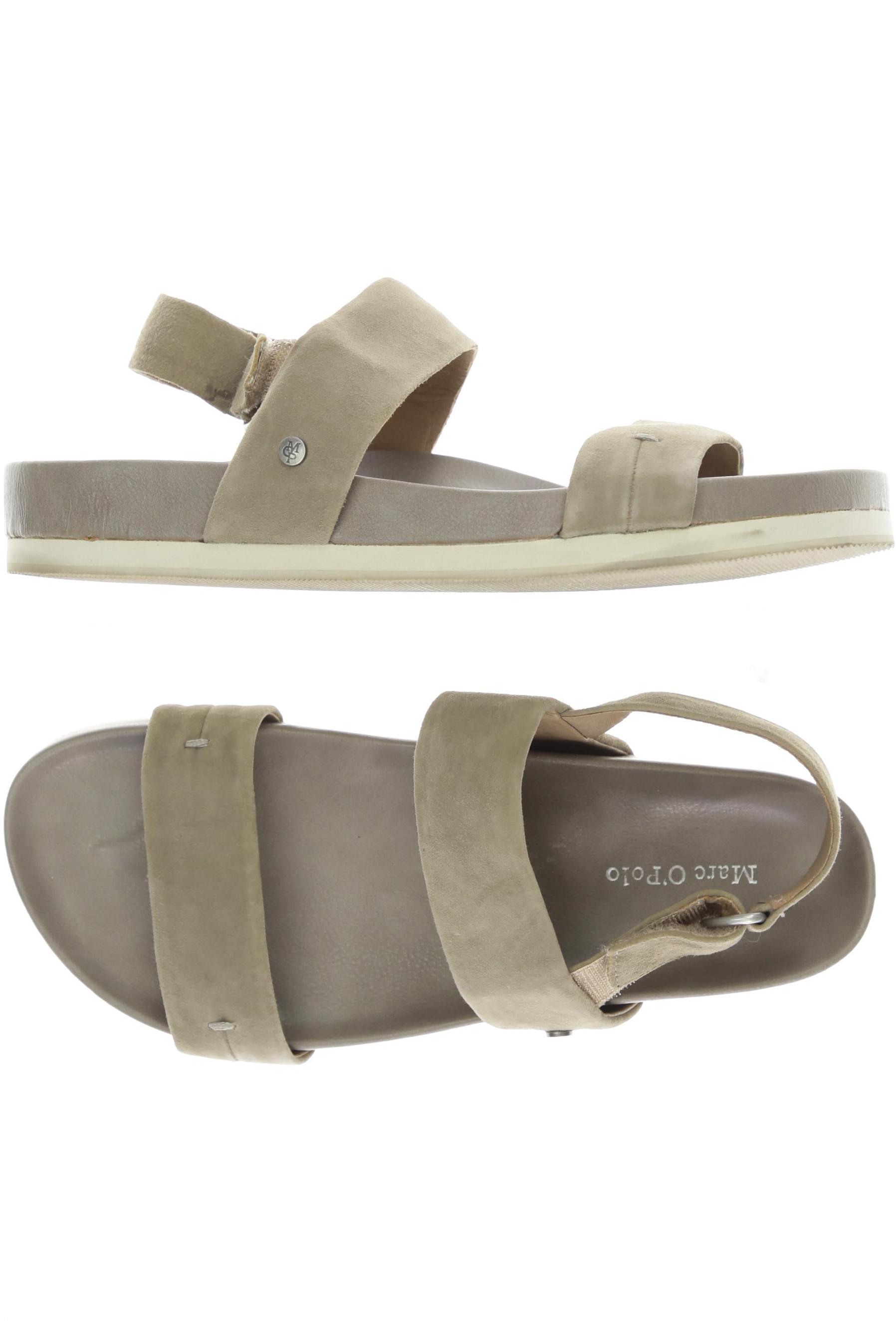 

Marc O Polo Damen Sandale, beige, Gr. 39