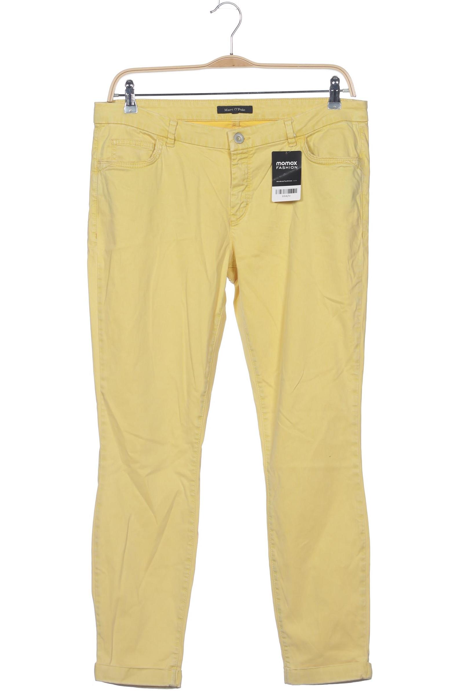 

Marc O Polo Damen Stoffhose, gelb, Gr. 34