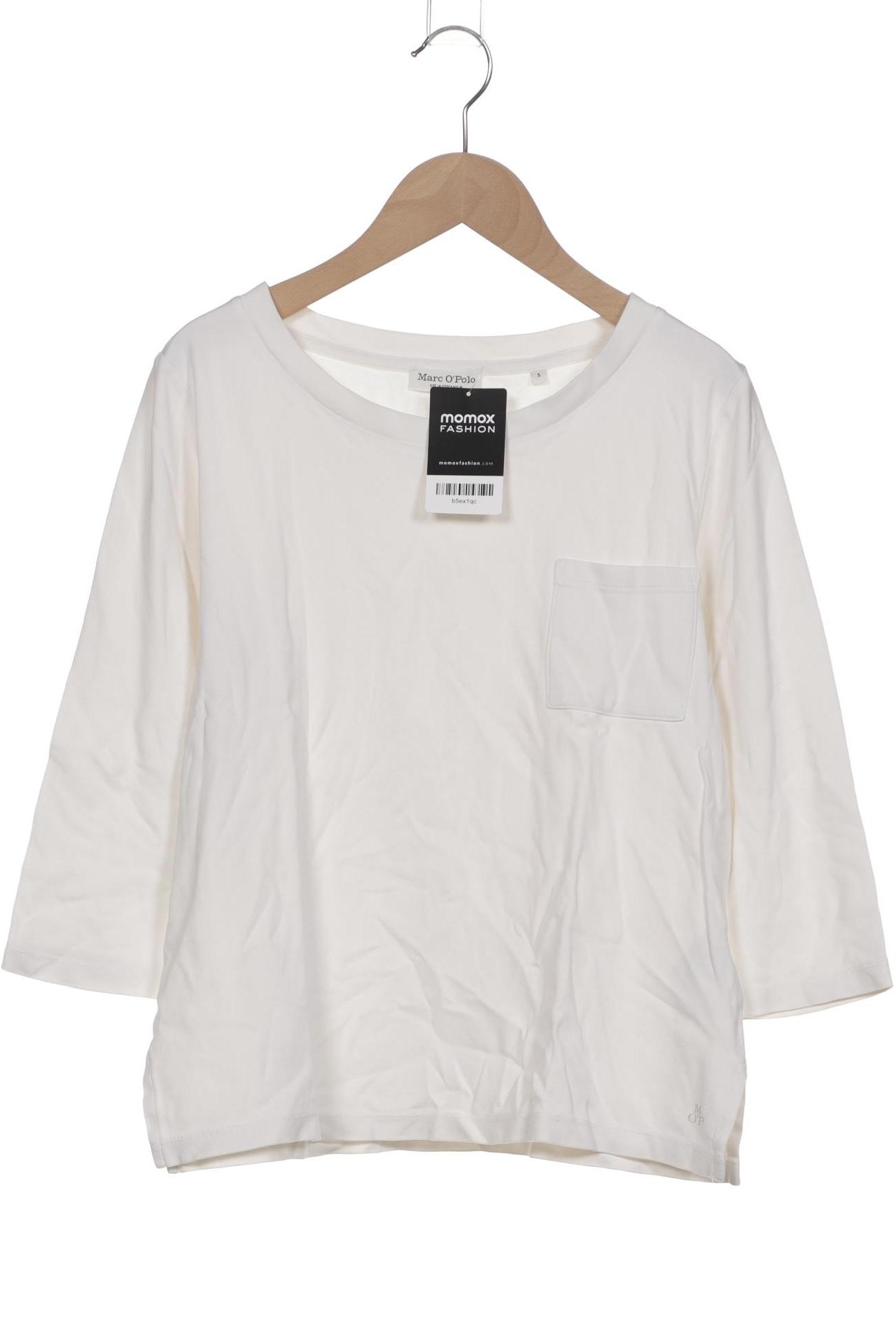 

Marc O Polo Damen Langarmshirt, weiß, Gr. 36