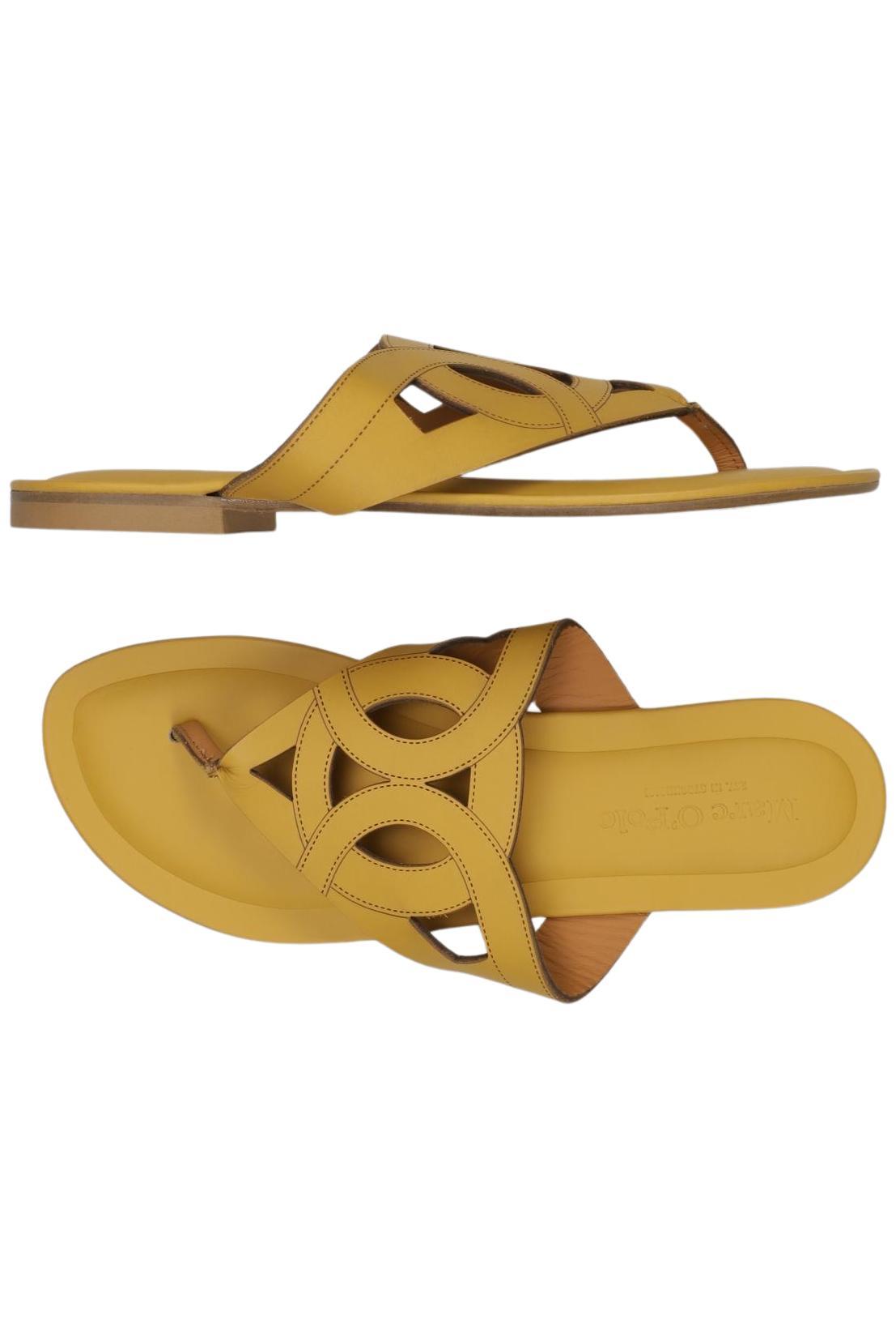 

Marc O Polo Damen Sandale, gelb, Gr. 38