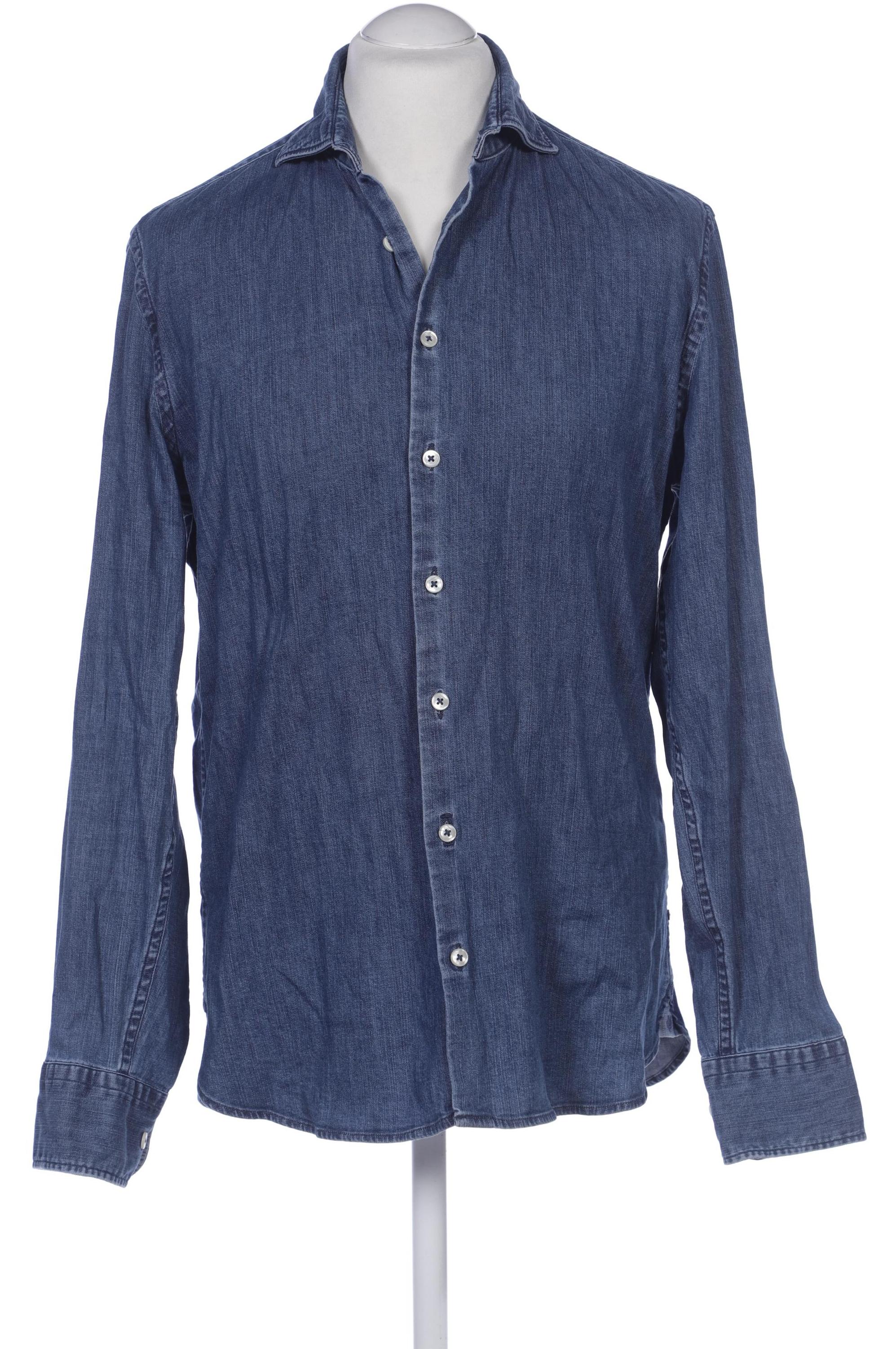 

Marc O Polo Herren Hemd, blau, Gr. 52